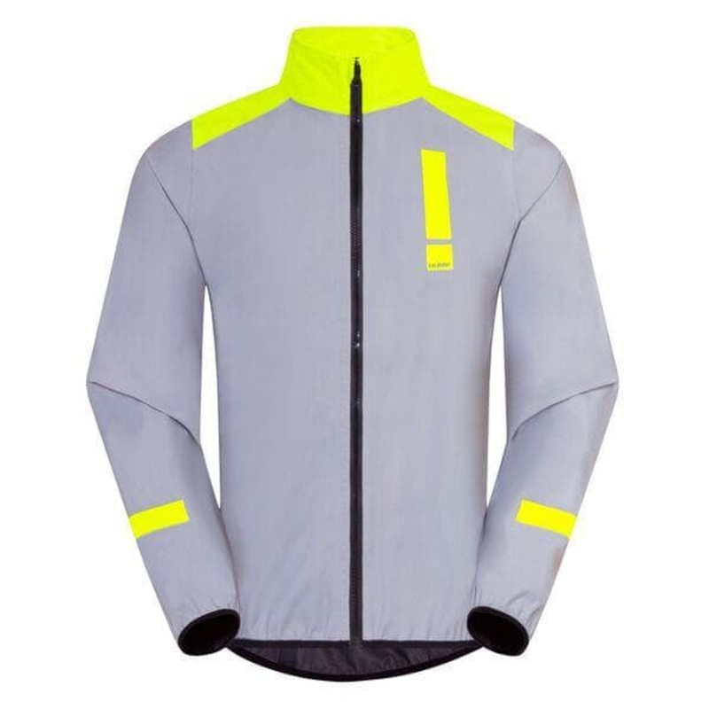 HUMP Men’s Ultra Reflect Waterproof Jacket – Reflect / Hi-Viz YW – Large