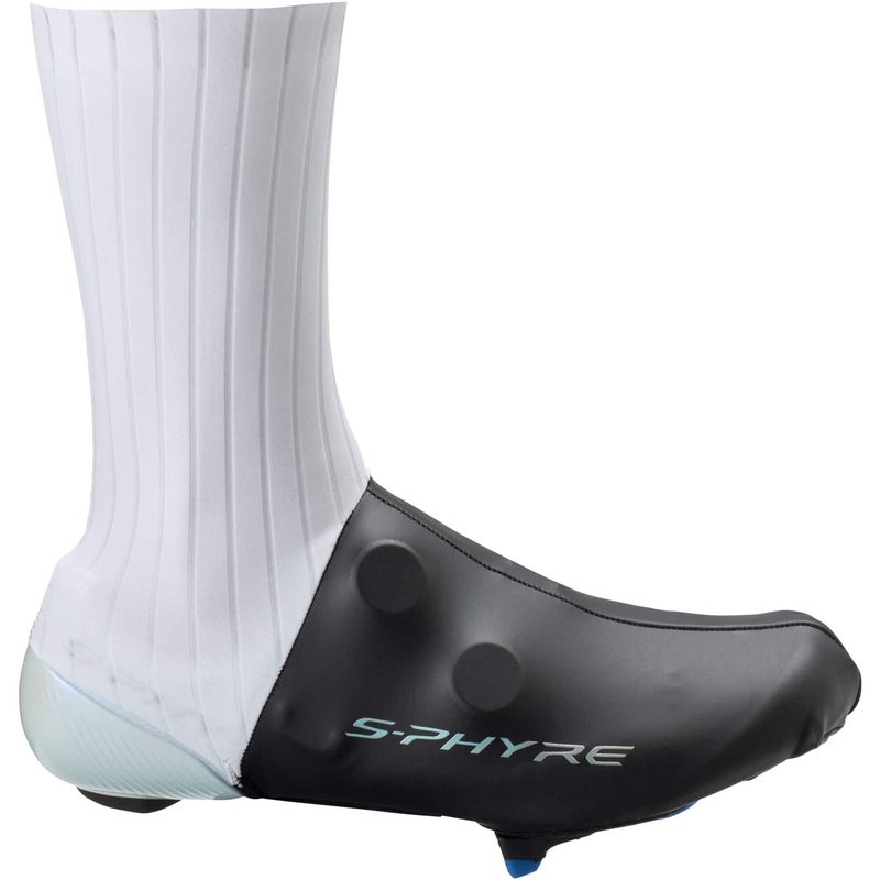 Shimano Clothing Men’s, S-PHYRE Flash Shoe Cover, White, Size L (42-43) S