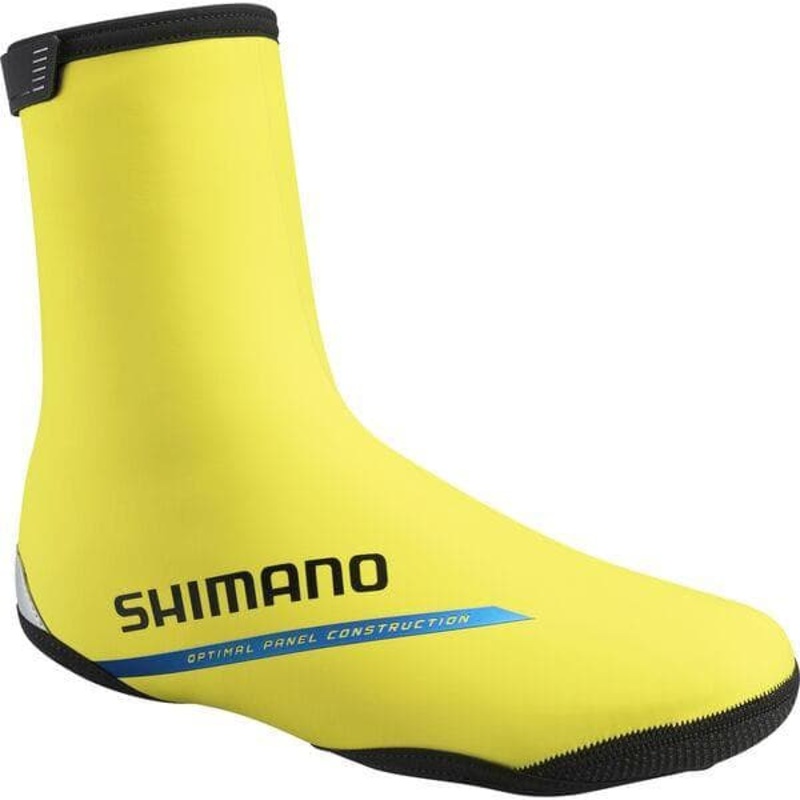 Shimano Clothing Unisex Road Thermal Shoe Cover, Neon Yellow, Size S (37-40) S