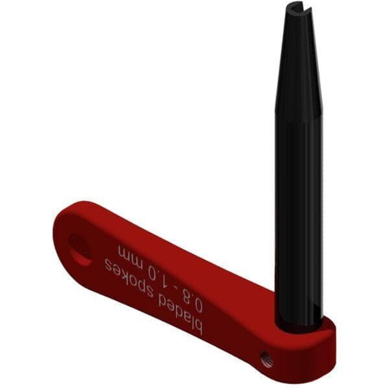 DT Swiss Aero bladed spoke holder 0.8 – 1 mm Red