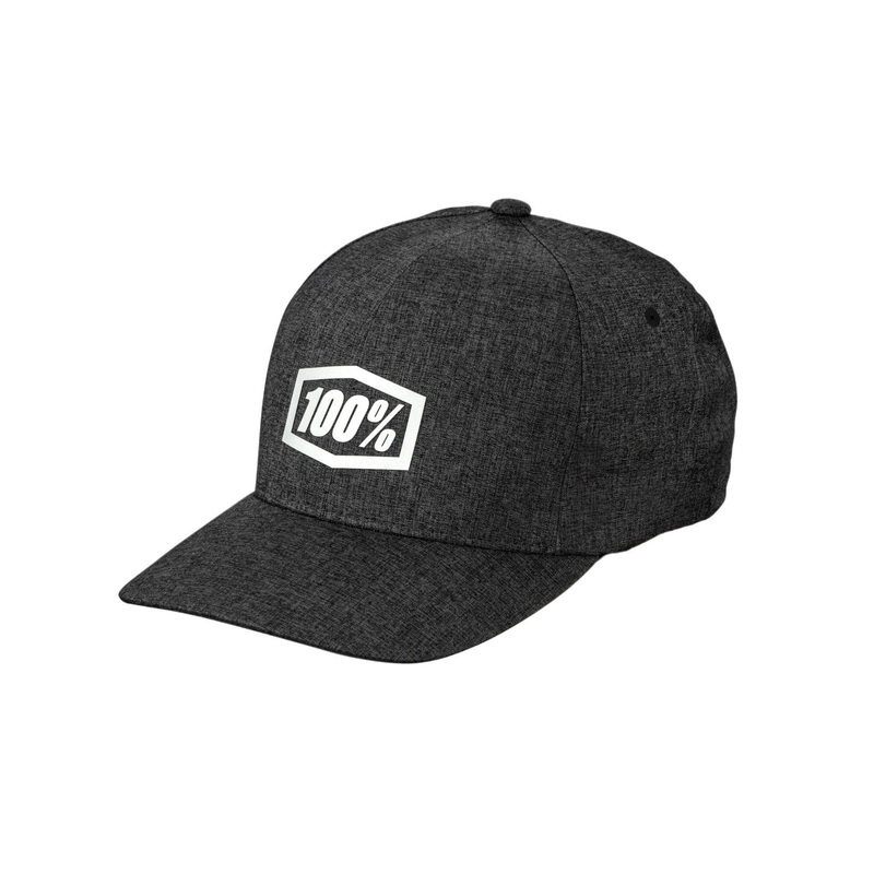 100% Generation X-Fit Hat Charcoal Heather S / M