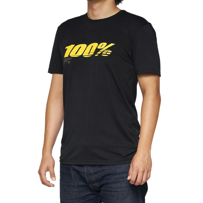 100% SPEED Tech T-Shirt Black S