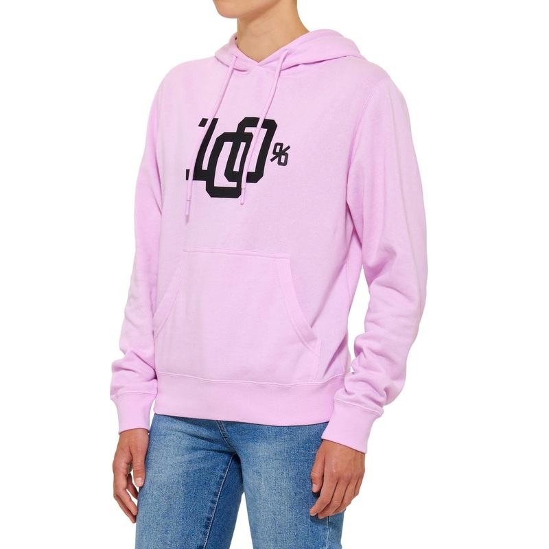 100% VARSITY Women’s Pullover Hoodie Lilac L
