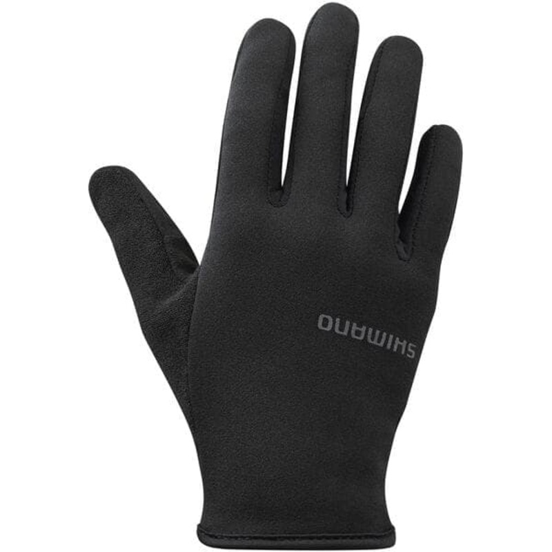 Shimano Clothing Unisex Light Thermal Gloves; Black S