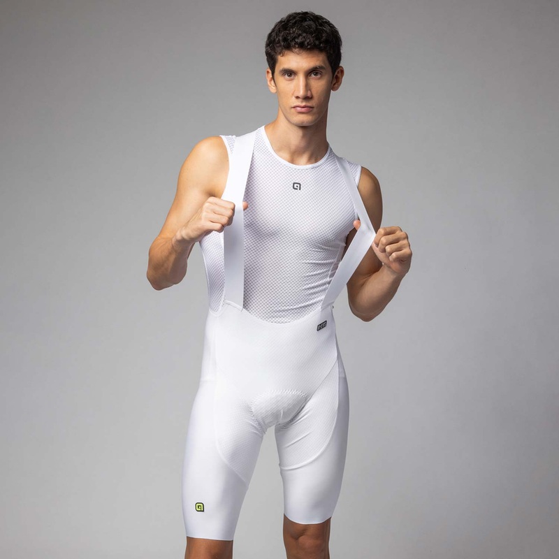 Ale Clothing Voltage R-EV1 Bibshorts White S Black S