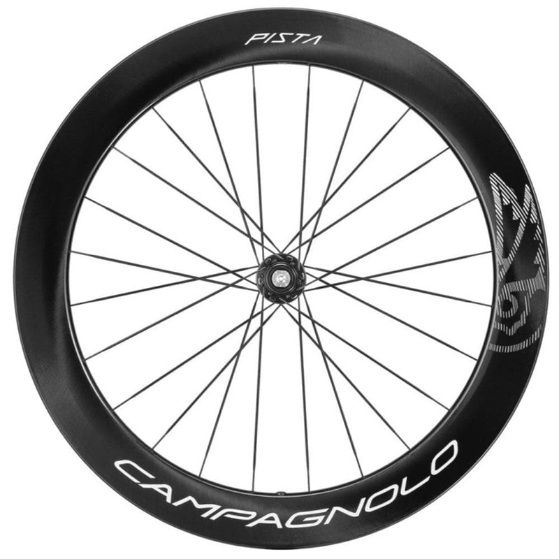 Campagnolo Pista 65 Carbon Track Tubular Wheels Front 65mm