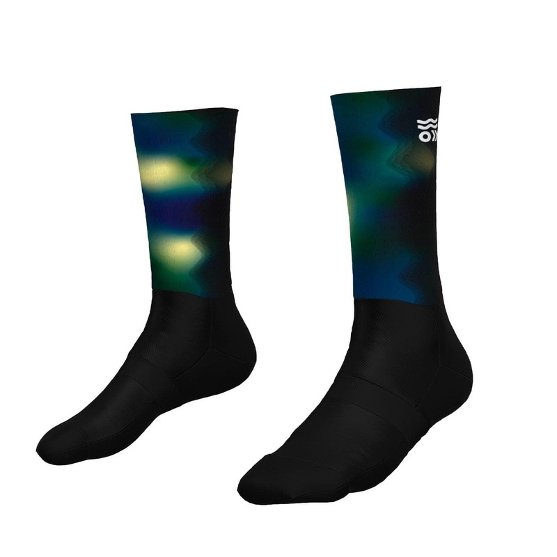 Ale Clothing Ful On Tri Club Aero 21cm Socks S
