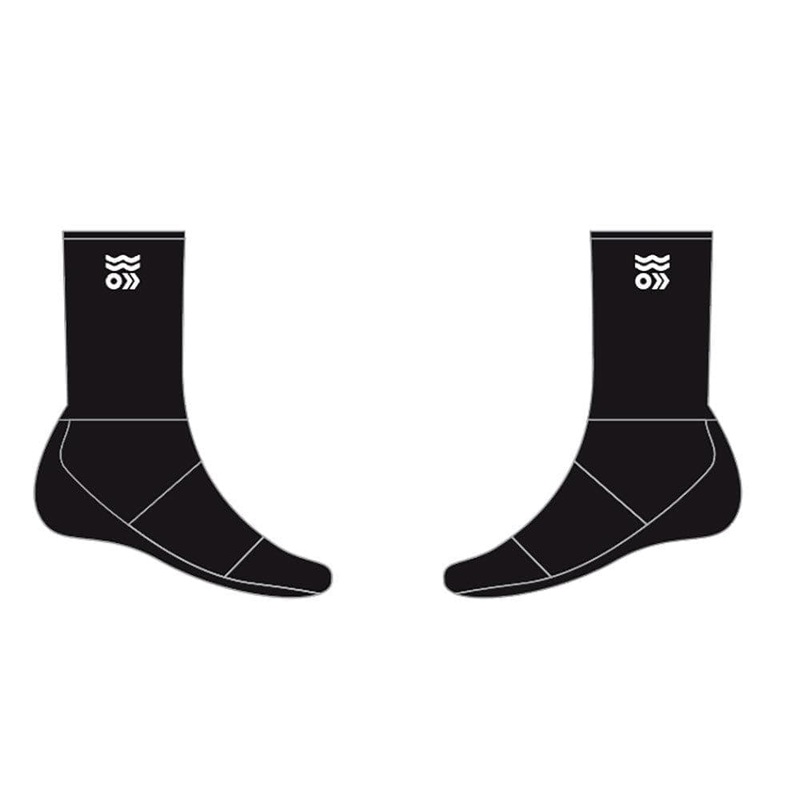 Ale Clothing Ful On Tri Club Summer 18cm Socks Black S