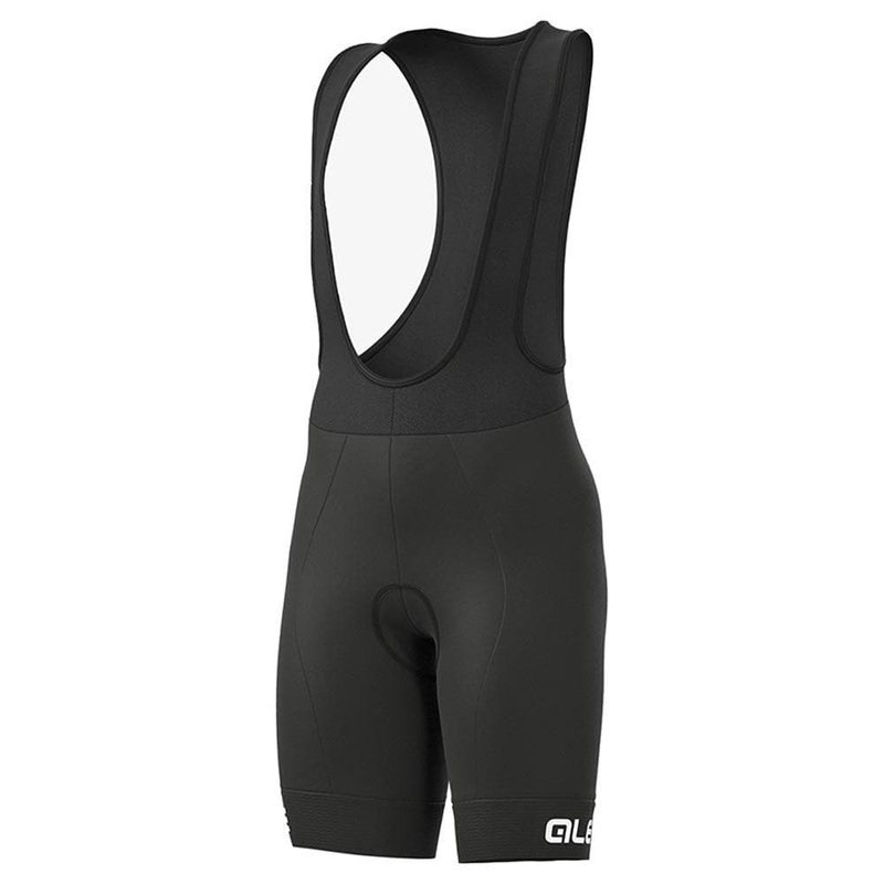 Ale Clothing Kids Bibshorts Black/White 8