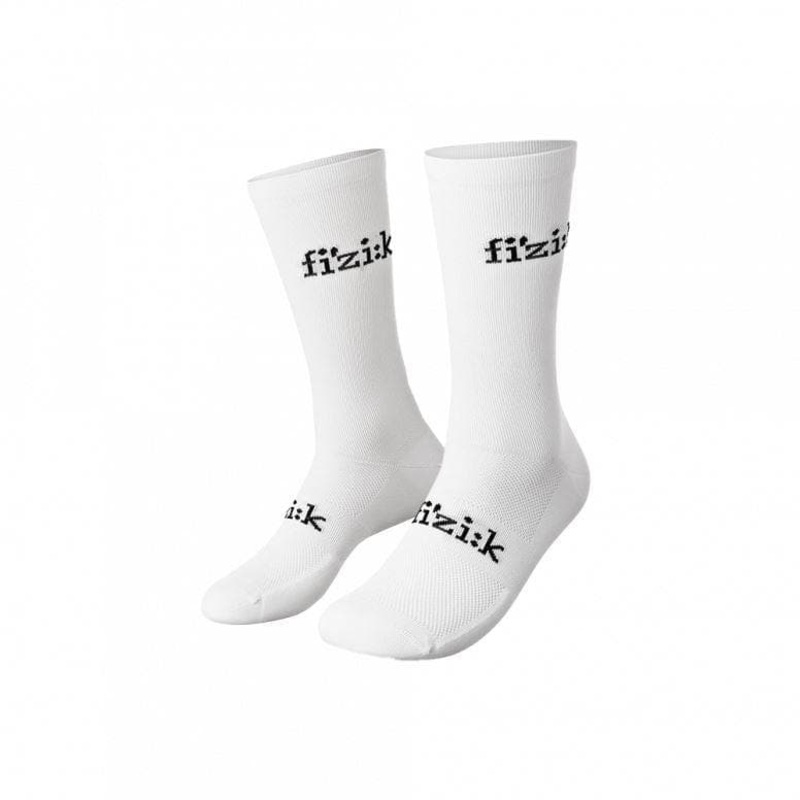 Fizik Team Edition Cycling Socks – Black/White – Large