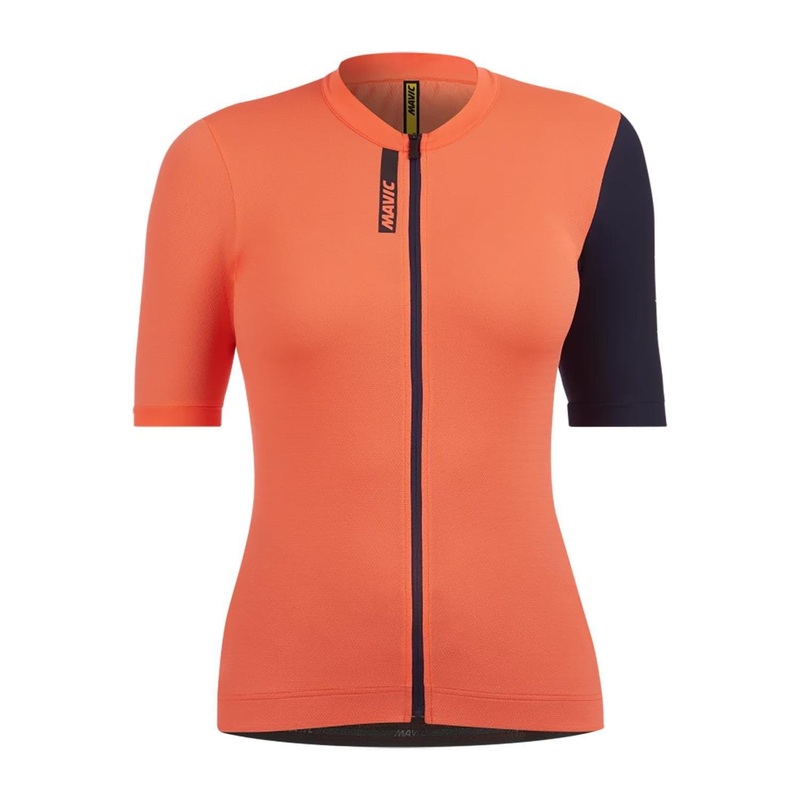 Mavic Essential Womens Short Sleeved Jersey Carbon Mint XS