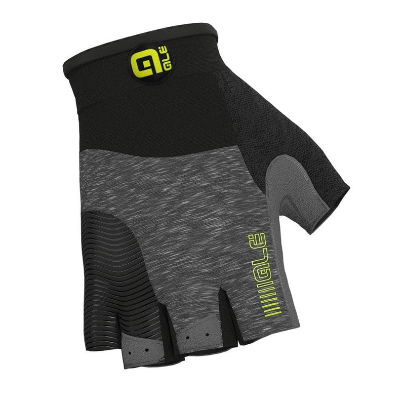Ale Clothing Comfort Summer Gloves Grey/Yellow XS