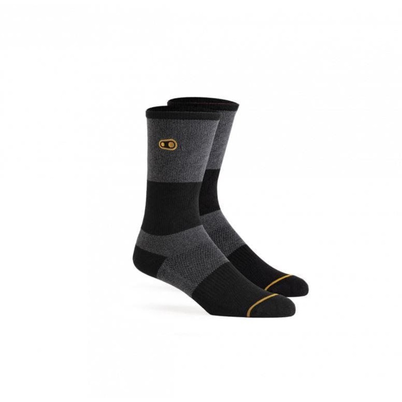 Crankbrothers Icon Casual Socks – Grey – Small/Medium White S / M