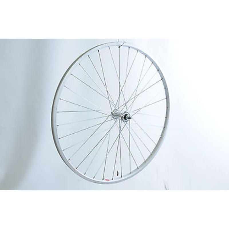 26 x 1 3-8″ FRONT ALLOY RIM AND HUB BIKE WHEEL NEW WITH 3-8″ AXLE BICYCLE