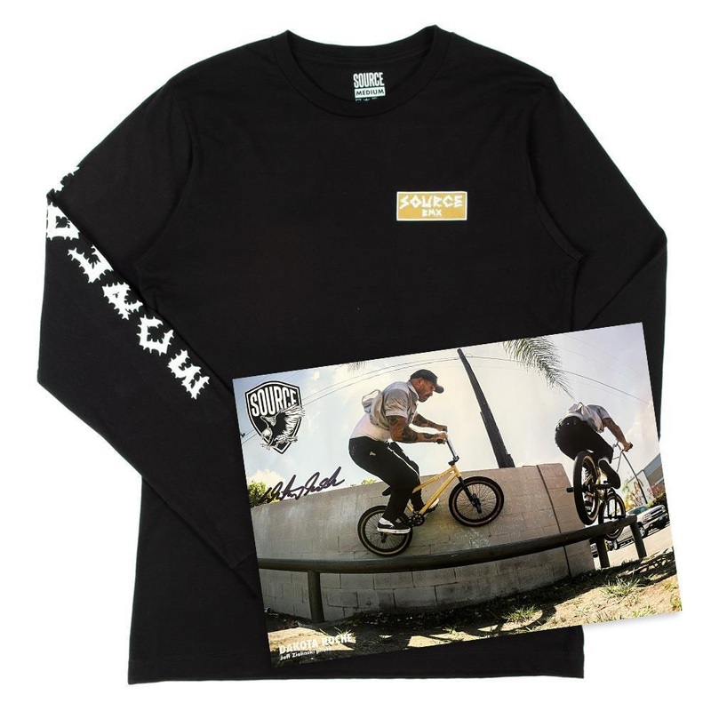 Source Dak LS Tee & Signed Poster X Large