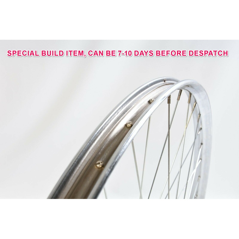 26 x 1 3-4″ (571) Rear Wheel Vintage Roadster Bike Westwood Chrome Rim With Coaster Pedal Back Brake Hub