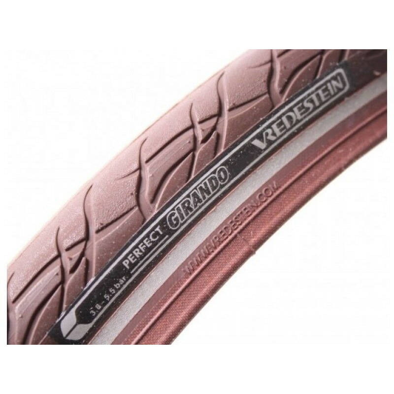 Vredestein Girando Perfect Tyre 700 X 47C, 47 – 622 Brown Dutch Bike Hybrid One Tyre
