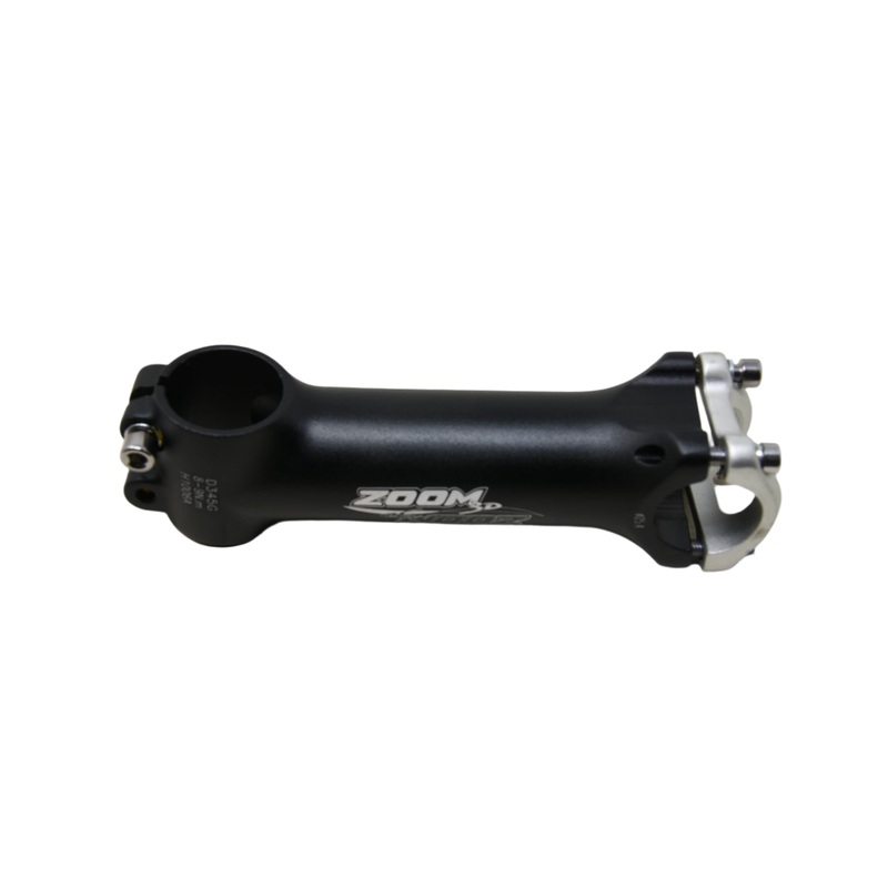 Zoom D345G 3D Forged Aluminium 1 1/8″ Ahead Bike HandleBar Stem Black 120mm Reach 25.4mm Bar